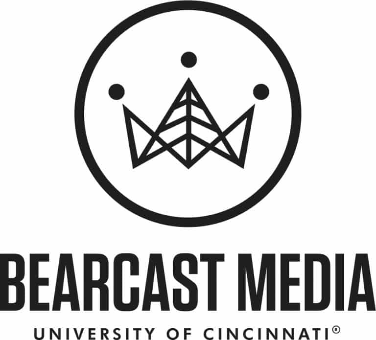 logo of bearcast media, student media organization at the University of Cincinnati